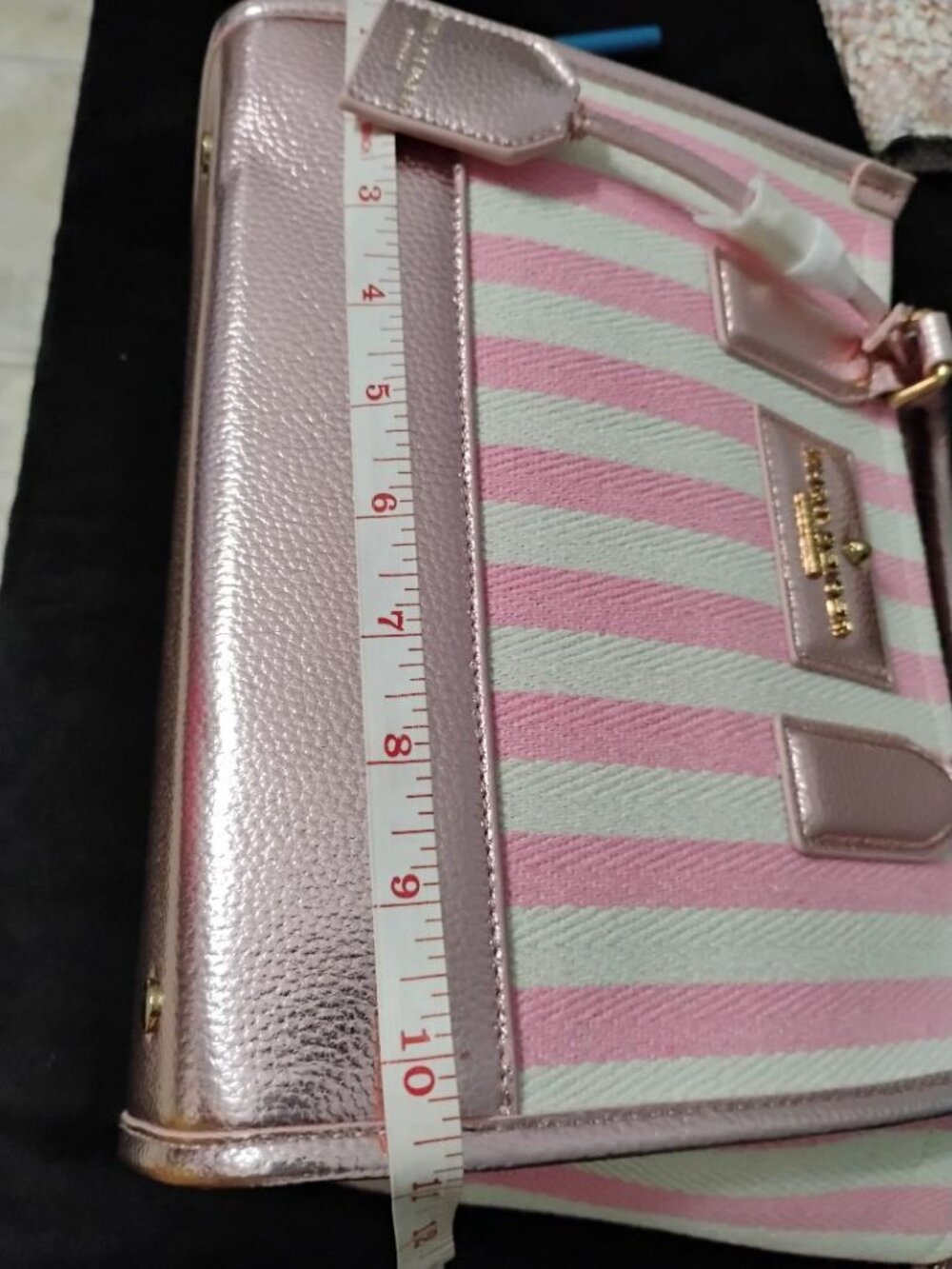 Kurt Geiger London Small Chiswick Shopper Pink Combo NWT - Picture 11 of 15